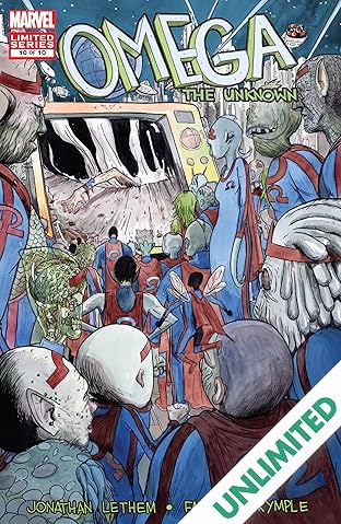 Omega: The Unknown (2007-2008) #10 (of 10)